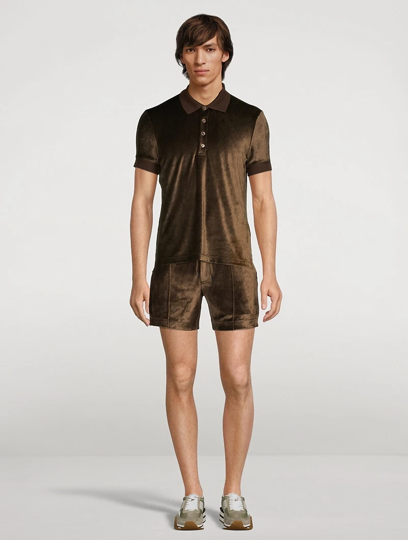 Fluid Modal Velour Shorts