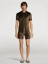 Fluid Modal Velour Shorts