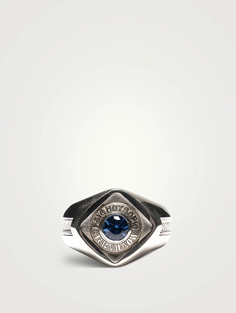 Sterling Silver Psychotropic Class Ring