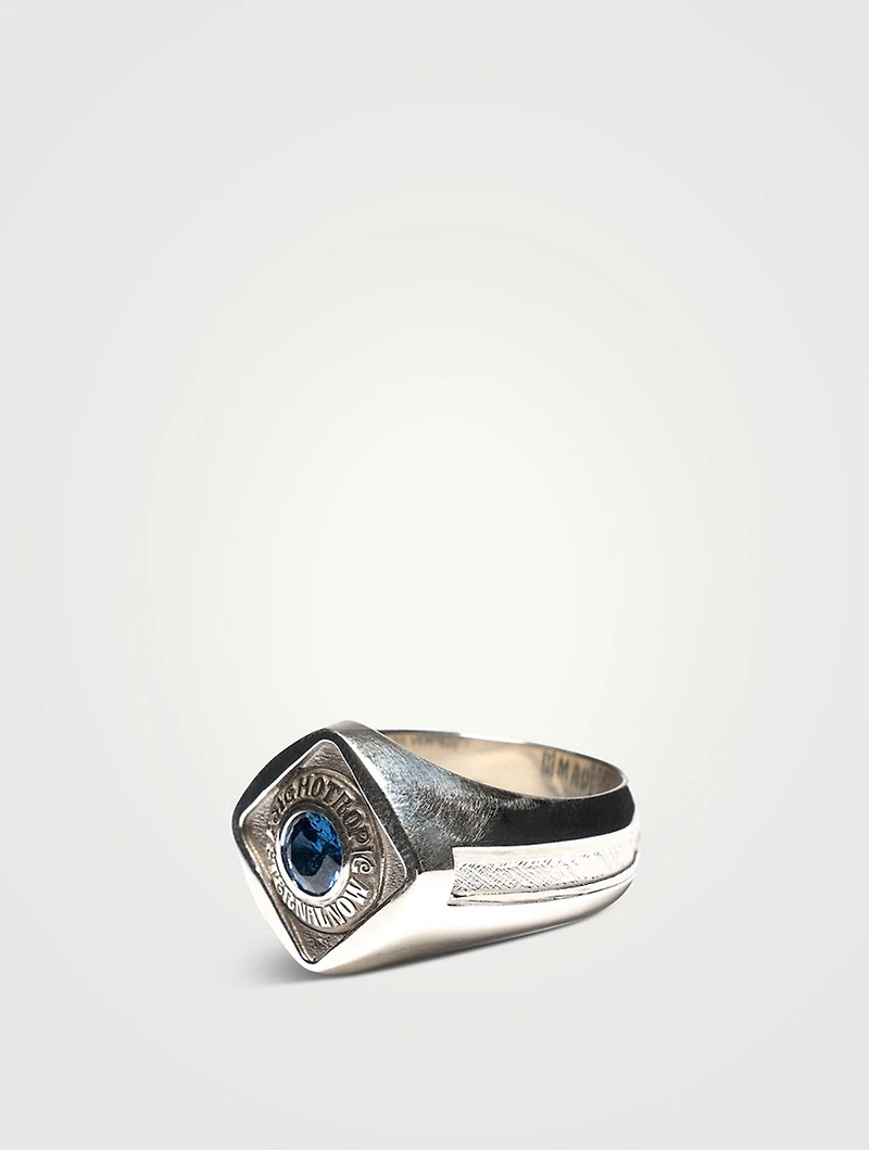 Sterling Silver Psychotropic Class Ring