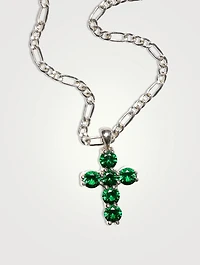 Sterling Silver Cross Chain Necklace
