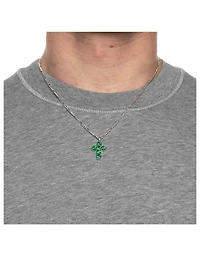 Sterling Silver Cross Chain Necklace