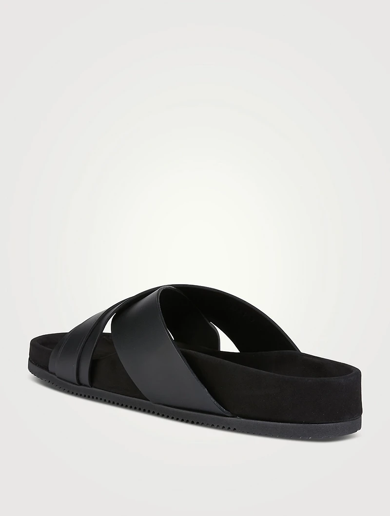 Wicklow Leather Slider Sandals