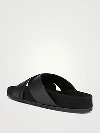 Wicklow Leather Slider Sandals