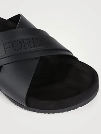 Wicklow Leather Slider Sandals