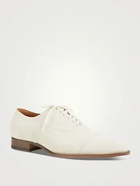 British Suede Lace-Up Shoes