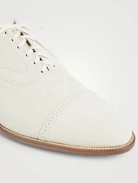 British Suede Lace-Up Shoes