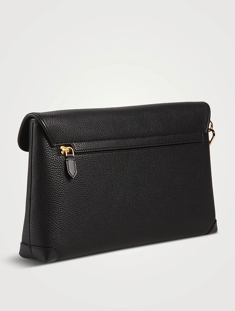 Buttery Leather Large Clutch