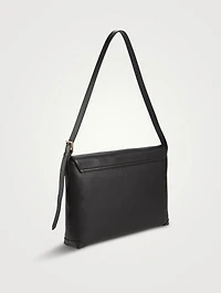 Smooth Leather Shoulder Bag