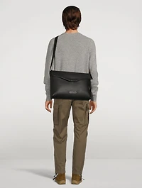 Smooth Leather Shoulder Bag