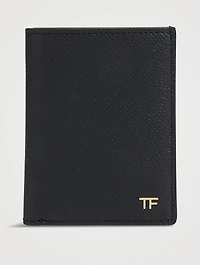 Leather Folding Card Holder