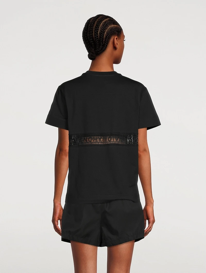 Lace Webbing T-Shirt