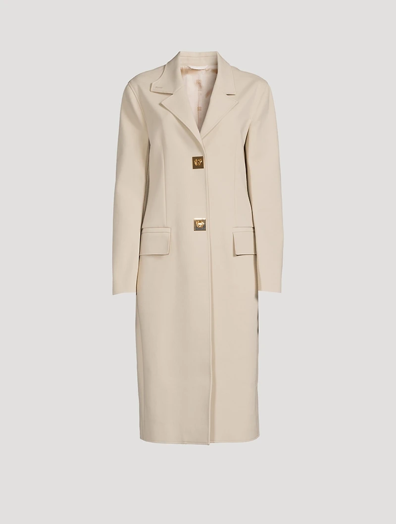 Deconstructed Coat with G-Lock Buckles