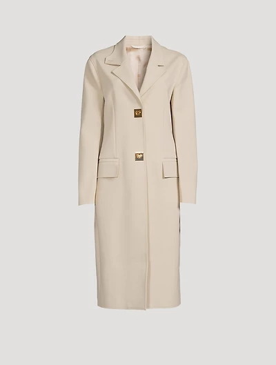Deconstructed Coat with G-Lock Buckles