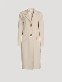 Deconstructed Coat with G-Lock Buckles
