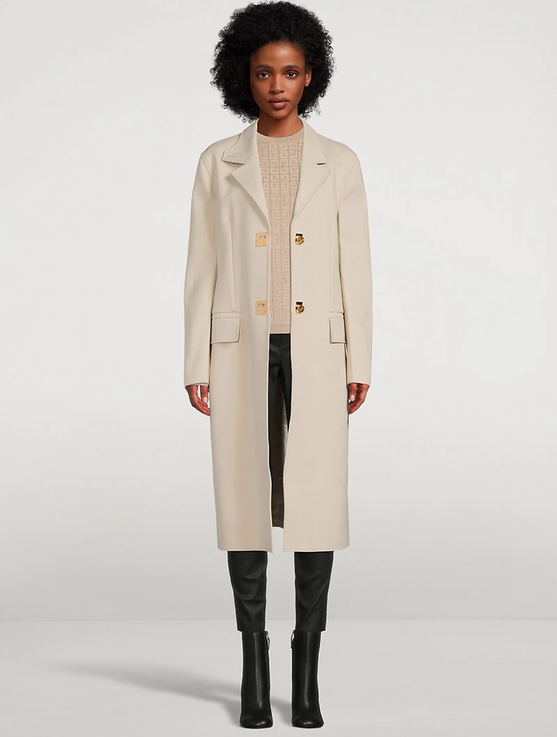 Deconstructed Coat with G-Lock Buckles