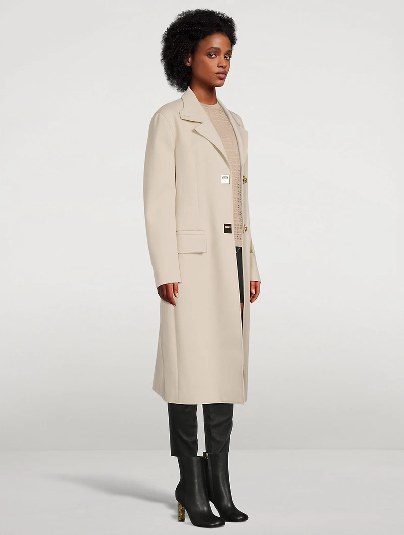 Deconstructed Coat with G-Lock Buckles