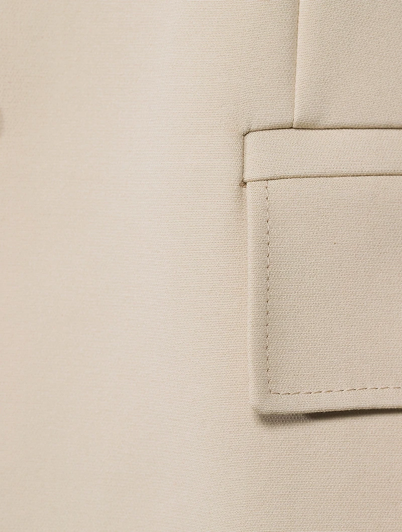 Deconstructed Coat with G-Lock Buckles
