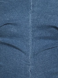 Off-The-Shoulder Denim Top