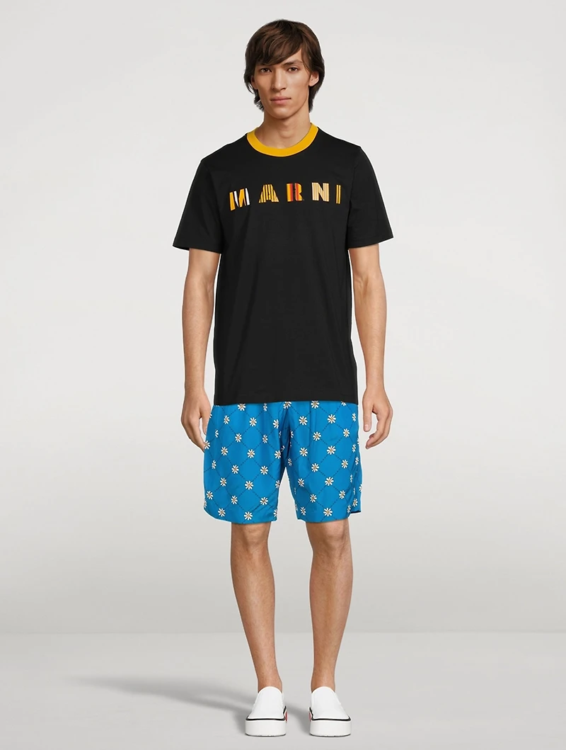 Marnigram Toile Bermuda Shorts