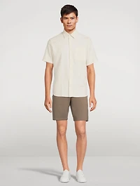 Osvald Texture Short-Sleeve Shirt