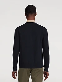 Adam Lambswool V-Neck Cardigan