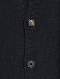 Adam Lambswool V-Neck Cardigan
