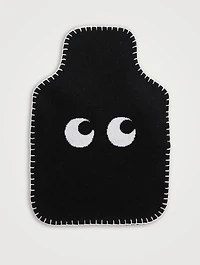 Eyes Wool Hot Water Bottle Holder