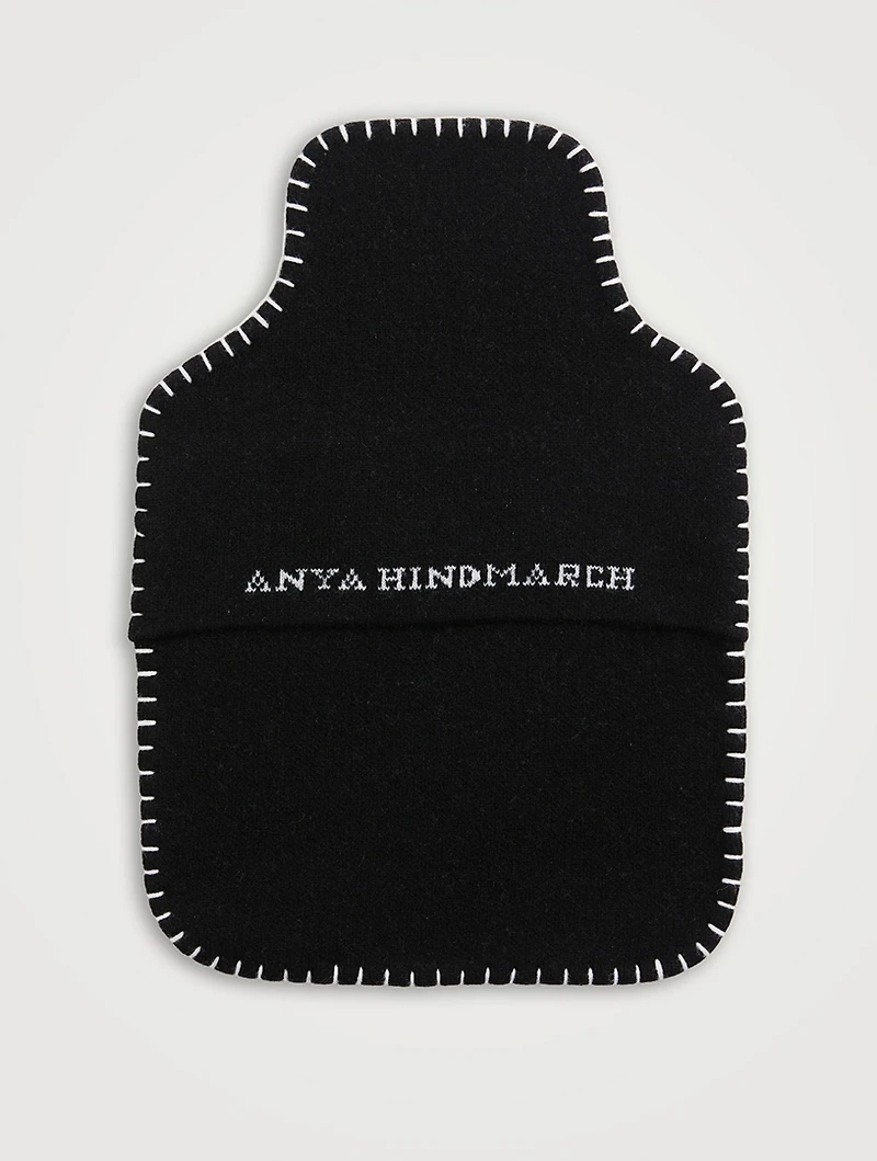 Eyes Wool Hot Water Bottle Holder