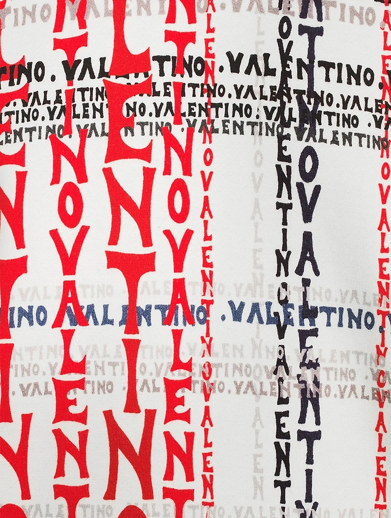Cotton Hoodie Archive Manifesto Crossword Print