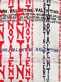 Cotton Hoodie Archive Manifesto Crossword Print