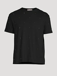 Rockstud Spike Cotton T-Shirt