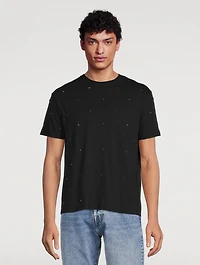 Rockstud Spike Cotton T-Shirt