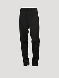 Wool-Blend Sport Pants