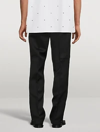 Wool-Blend Sport Pants