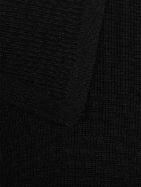 Regal Wool Zip Polo Cardigan