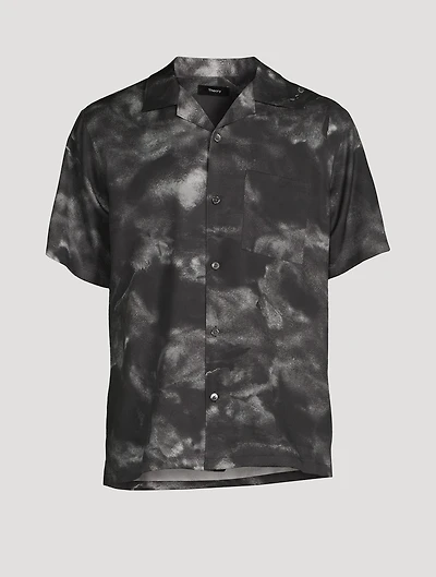 Noll Short-Sleeve Shirt Cloud Print