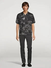 Noll Short-Sleeve Shirt Cloud Print