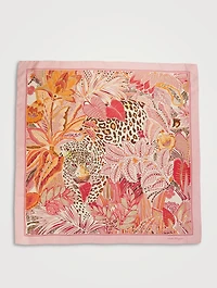 Batik Print Silk Scarf