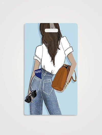 Passport Pocket Luggage Tag