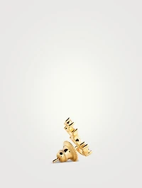 Abigail 18K Gold Vermeil Marquise Stud Earrings