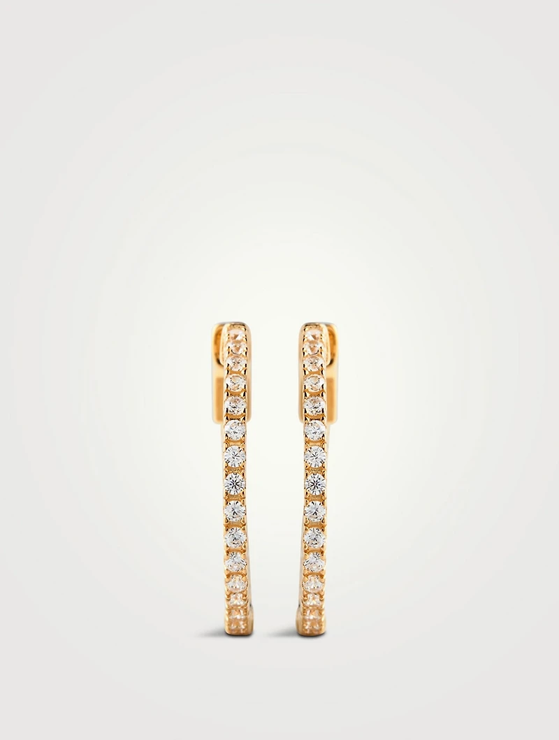 Small Cassia 18K Gold Vermeil Hoop Earrings