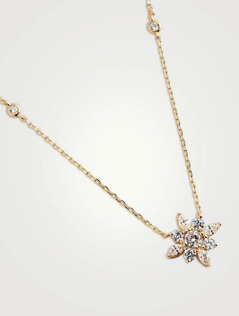 Camelia 18K Gold Vermeil Necklace