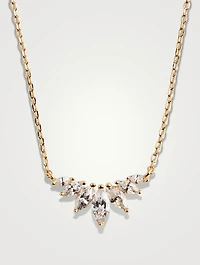 Tulia 18K Gold Vermeil Marquise Necklace
