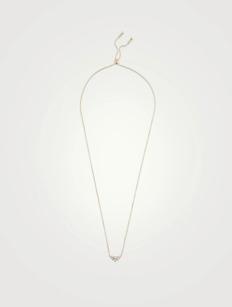 Tulia 18K Gold Vermeil Marquise Necklace