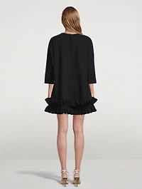 Fougere Ruffled Mini Dress