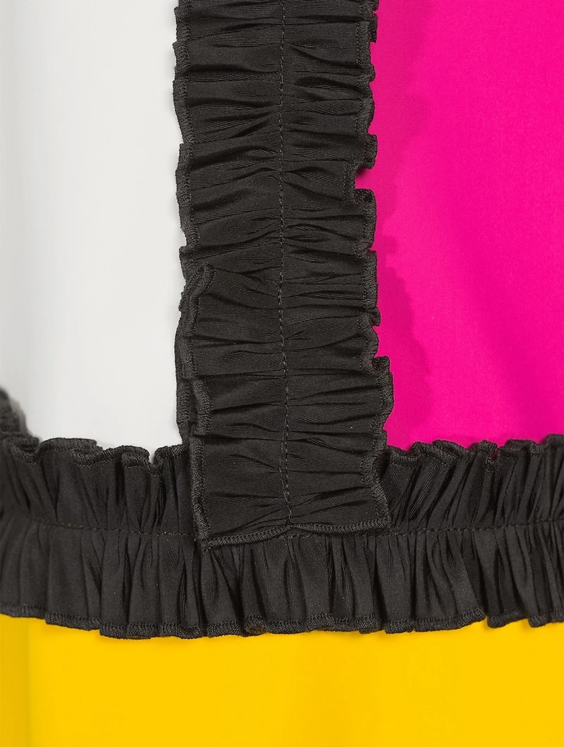 Navip Colourblock Mini Dress