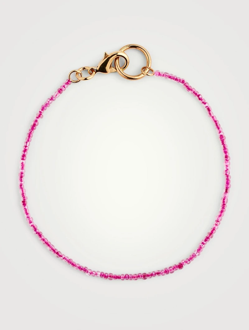 Beaded Colour Strand Bracelet