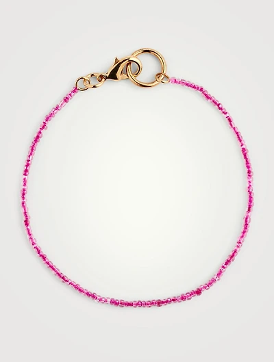 Beaded Colour Strand Bracelet