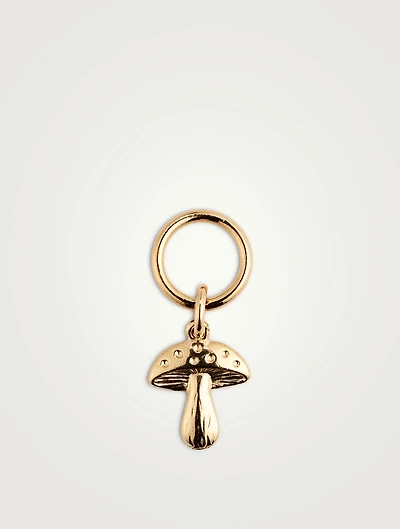 Metal Mushroom Charm